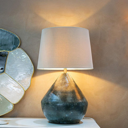 Aketa Small Weathered Table Lamp - RV Astley