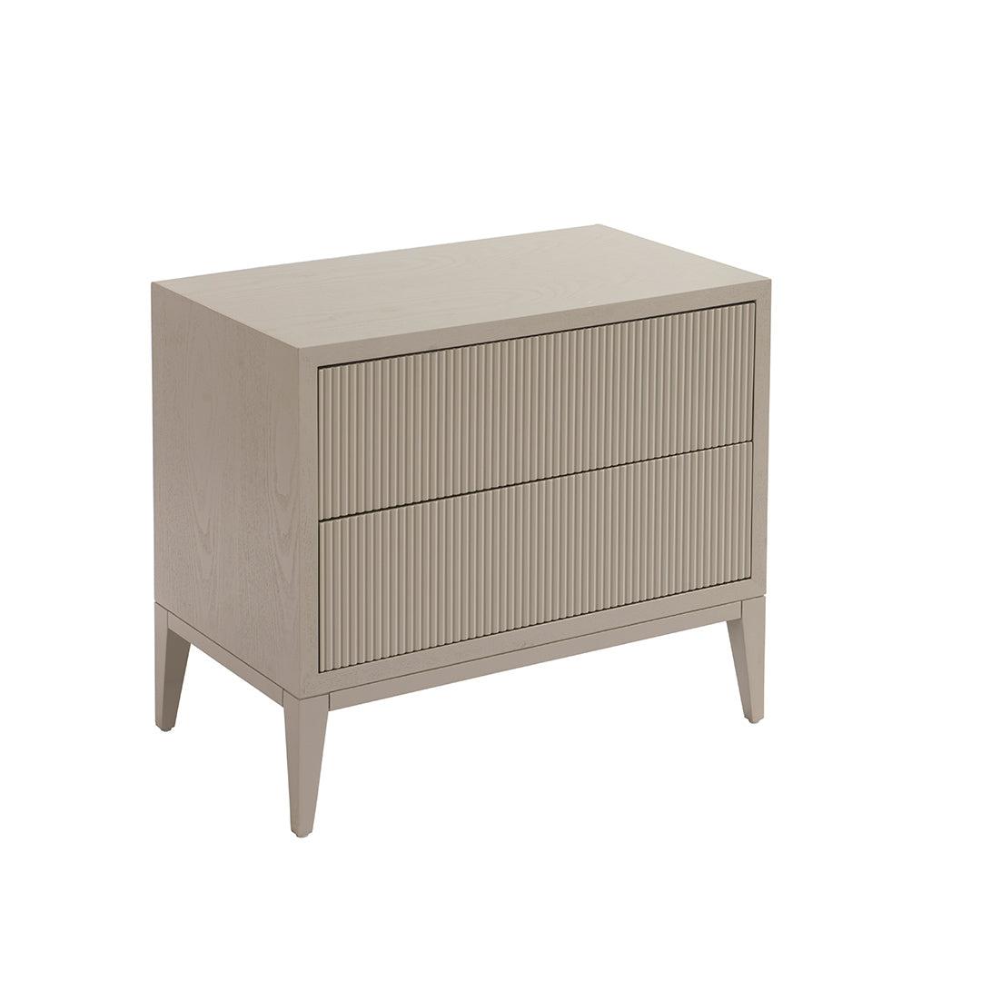 Amur Wide Bedside Cabinet - RV Astley