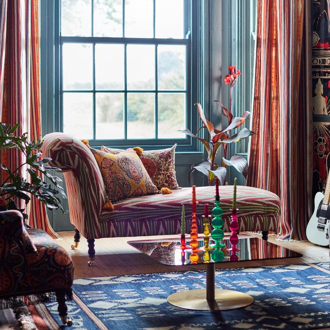 Anatolia Chaise Lounge - Bakhmal Ikat - Mind The Gap