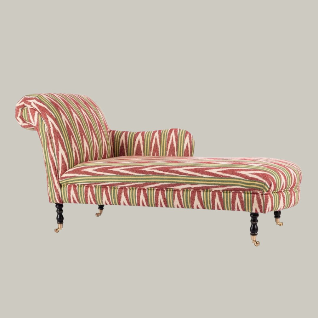 Anatolia Chaise Lounge - Bakhmal Ikat - Mind The Gap