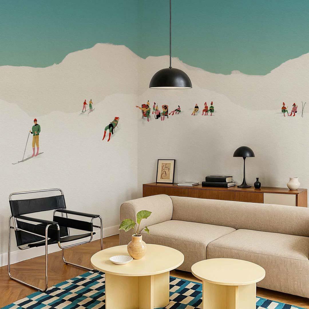 Apreski Mural - Coco Dávez Colortherapills Collection - Coordonne