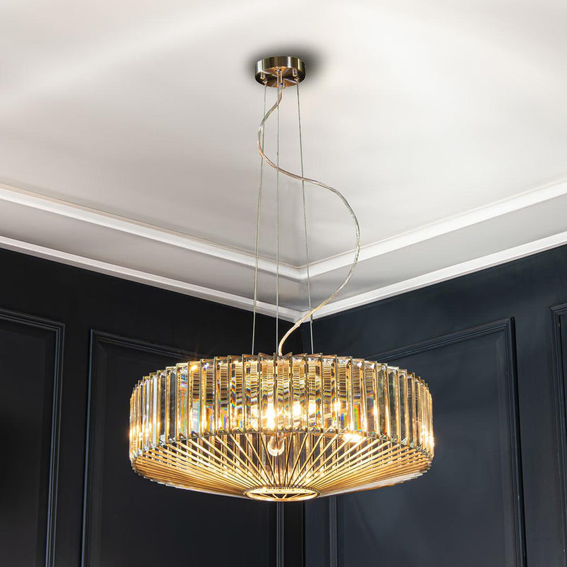 Aprica Nickel Pendant Light - RV Astley