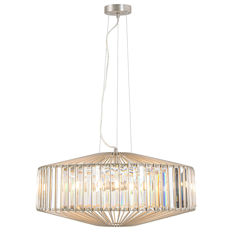 Aprica Nickel Pendant Light - RV Astley