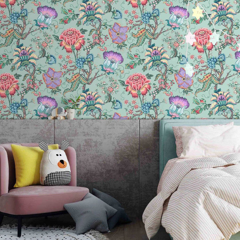 Arcadia Wallpaper - Mint