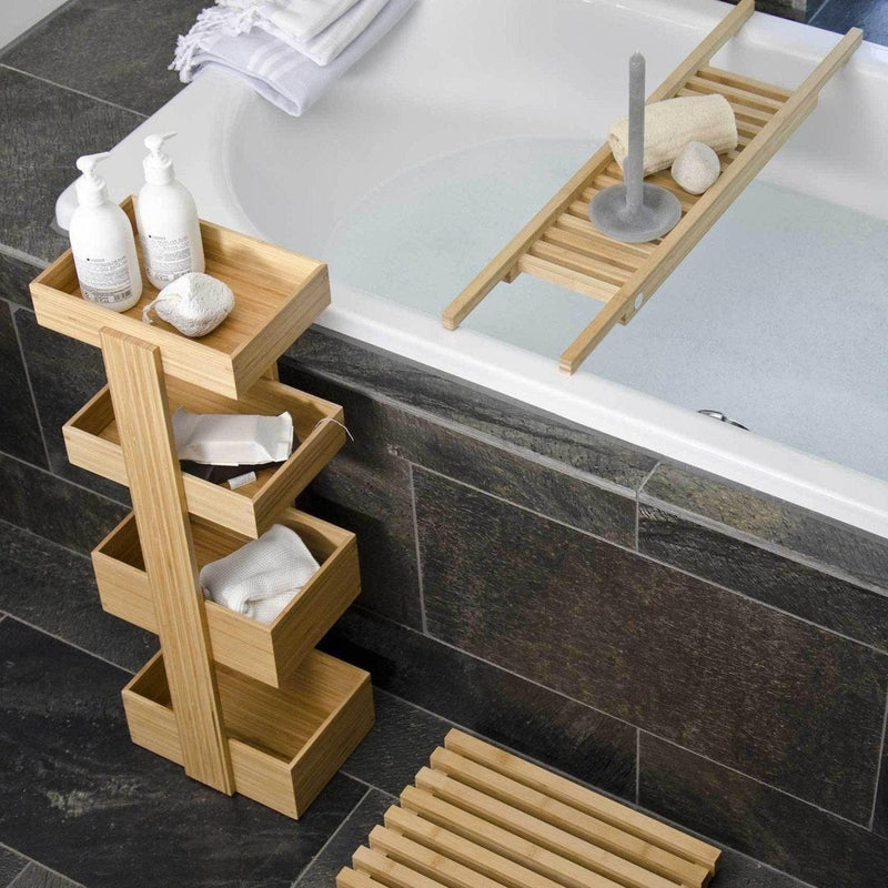 Areana 4 Tray Caddy - Bamboo