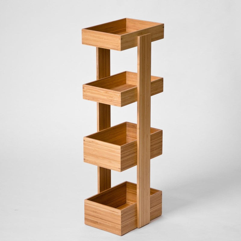 Areana 4 Tray Caddy - Bamboo