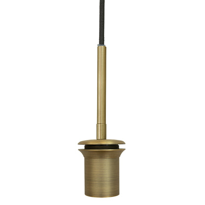 Astley Nine Pendant in Antique Brass - RV Astley