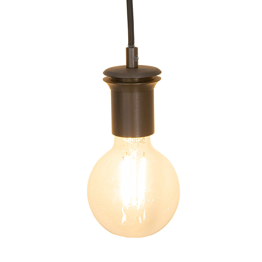 Astley Nine Pendant in Brushed Muted Bronze - RV Astley