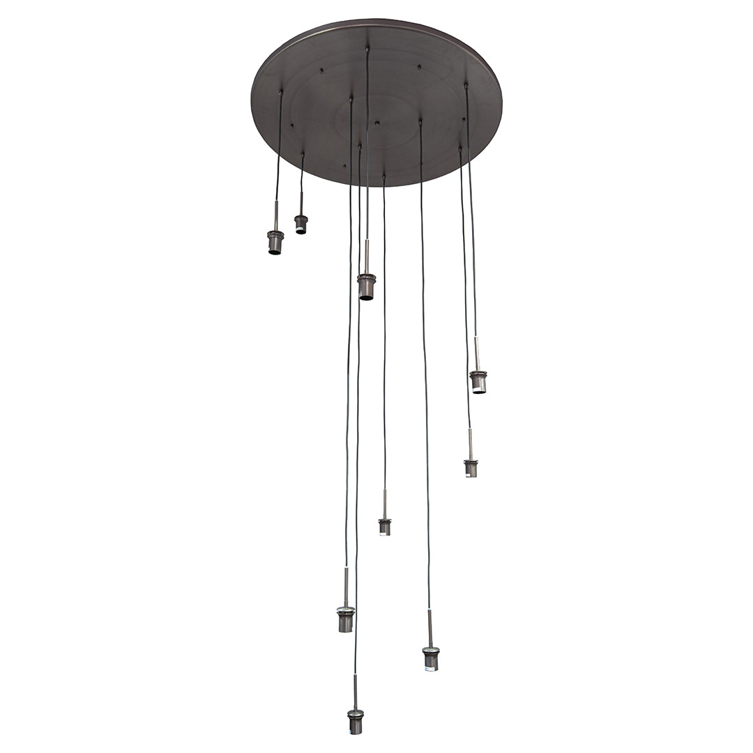 Astley Nine Pendant in Dark Bronze - RV Astley