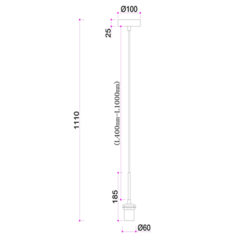 Astley Pendant in Brushed Muted Bronze - RV Astley