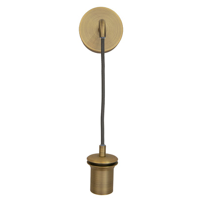 Astley Wall Pendant in Antique Brass - RV Astley