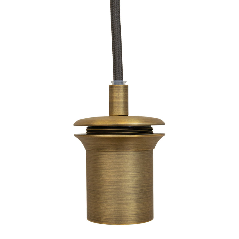 Astley Wall Pendant in Antique Brass - RV Astley