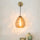 Astley Wall Pendant in Antique Brass - RV Astley