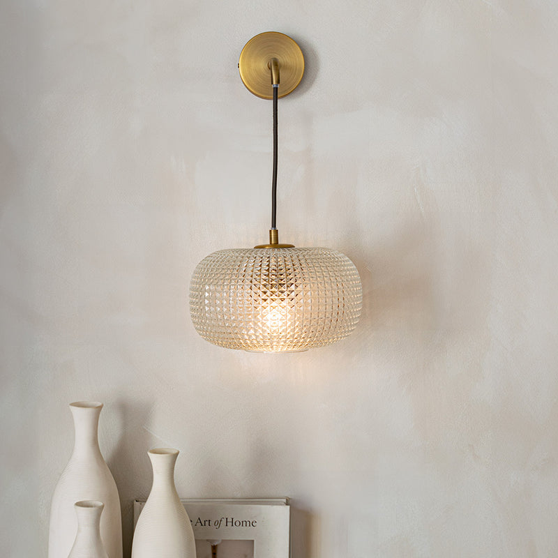 Astley Wall Pendant in Antique Brass - RV Astley
