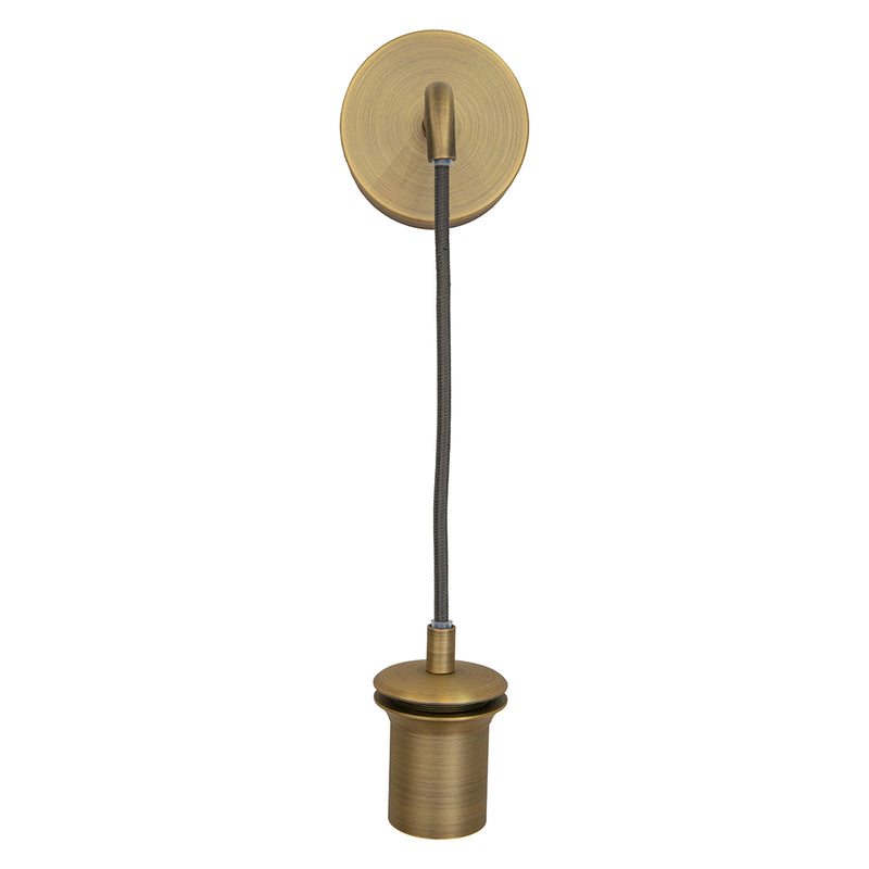 Astley Wall Pendant in Antique Brass - RV Astley