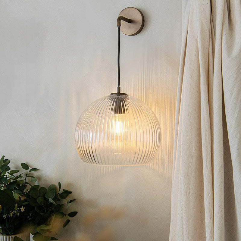 Astley Wall Pendant in Brushed Muted Bronze - RV Astley