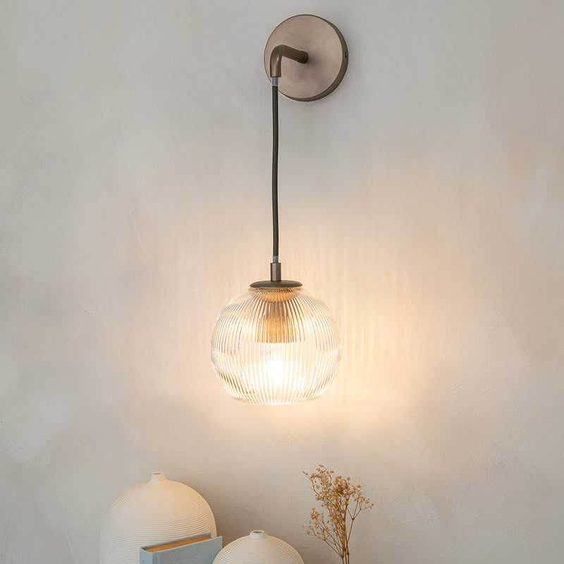 Astley Wall Pendant in Brushed Muted Bronze - RV Astley