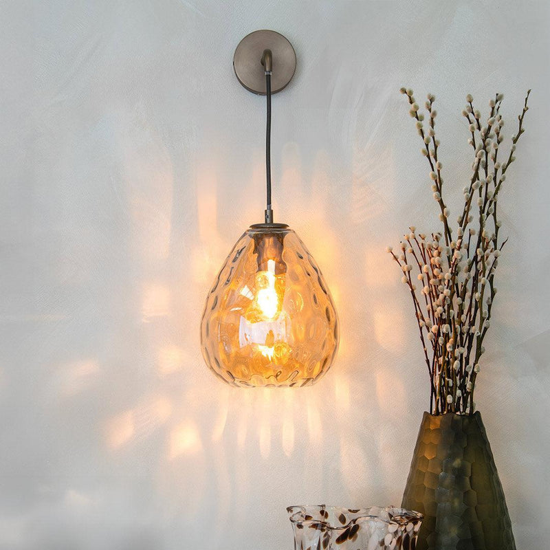 Astley Wall Pendant in Brushed Muted Bronze - RV Astley