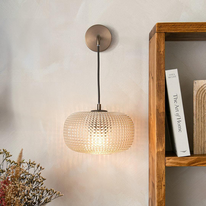 Astley Wall Pendant in Brushed Muted Bronze - RV Astley