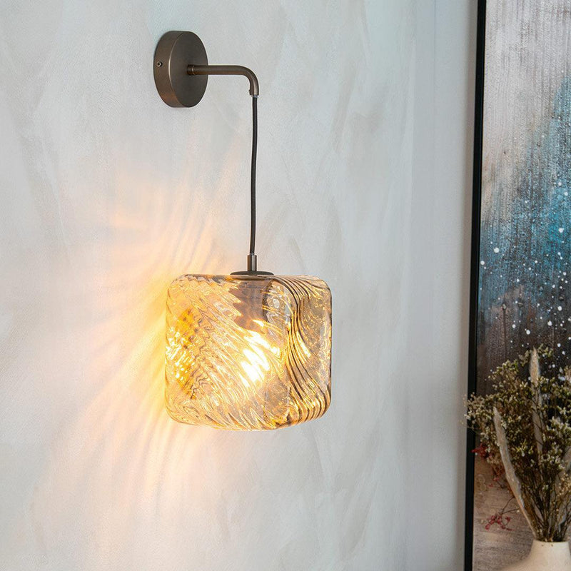 Astley Wall Pendant in Brushed Muted Bronze - RV Astley
