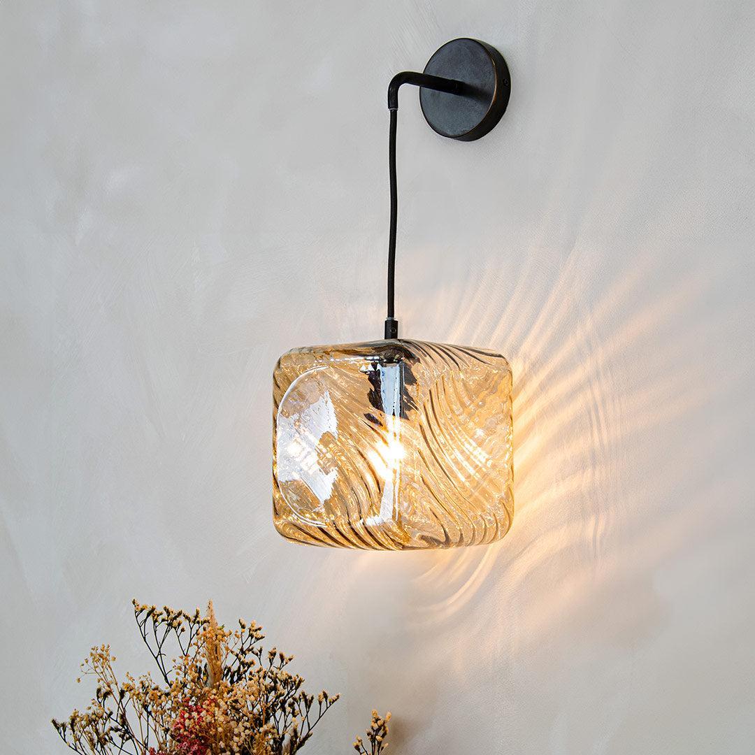 Astley Wall Pendant in Dark Bronze - RV Astley