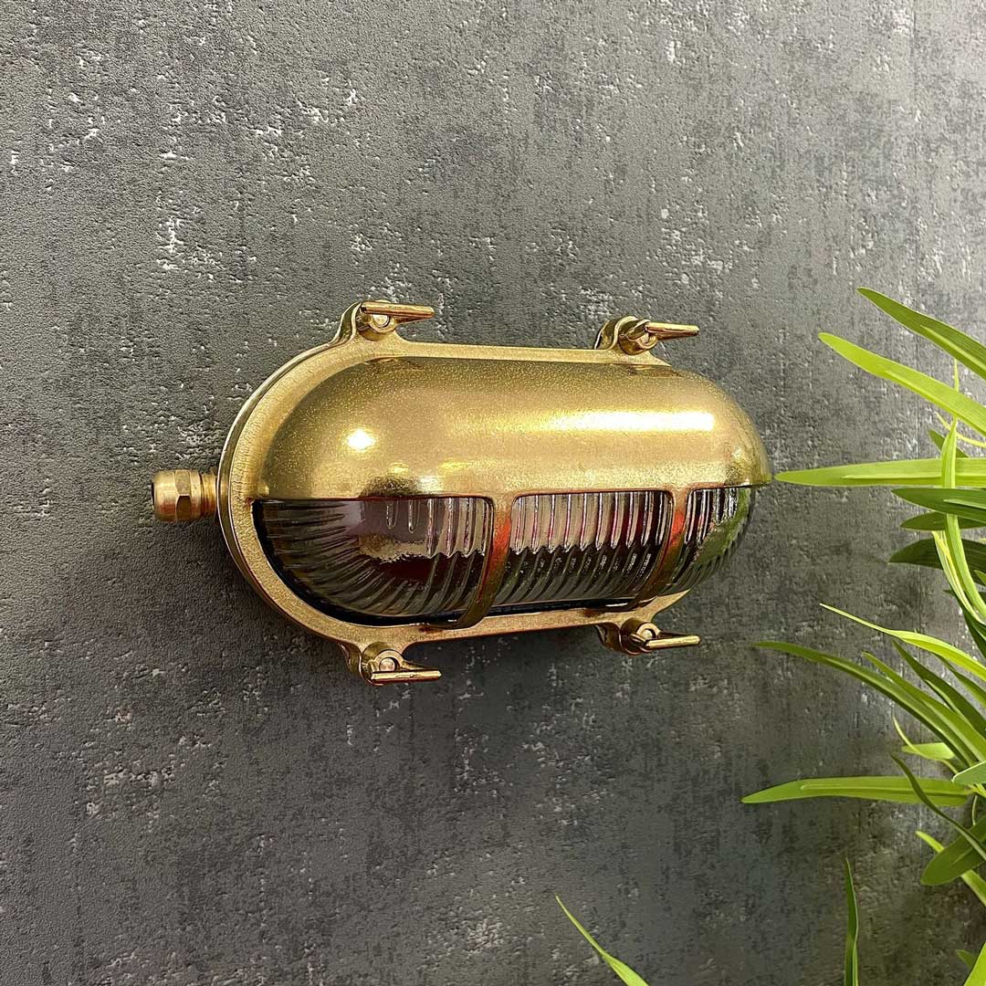 Atlantic Eyelid Bulkhead Outdoor Wall Light