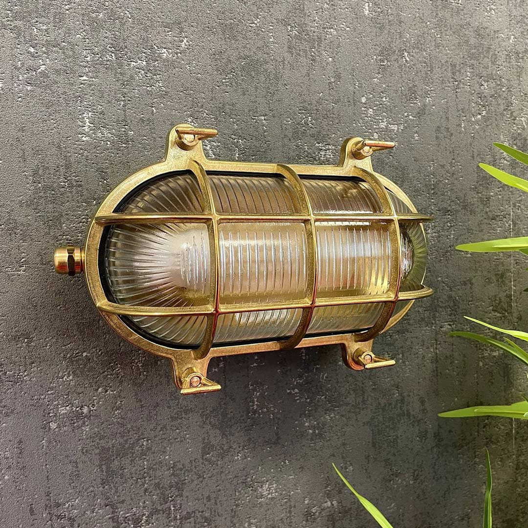 Atlantic Large Bulkhead Outdoor Wall Light