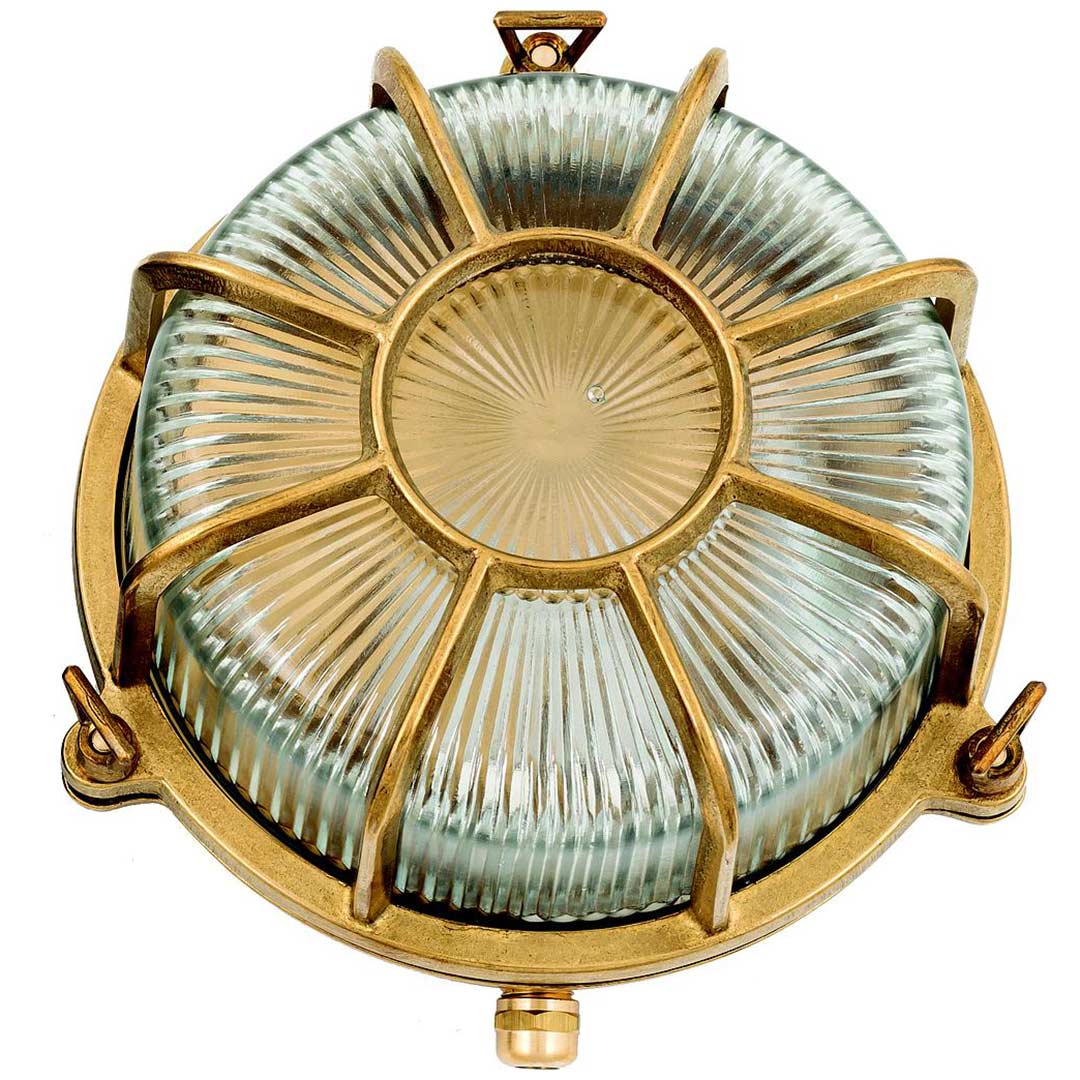 Atlantic Large Radial Porthole Outdoor Wall Light