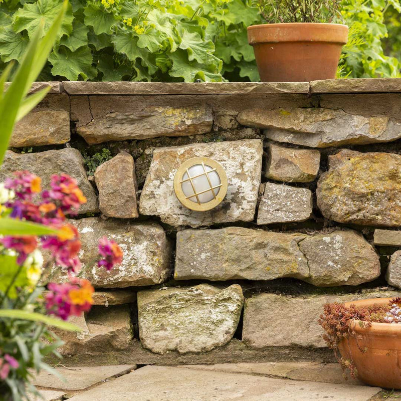 Atlantic Mini Circular Bulkhead Outdoor Wall Light