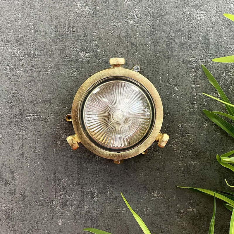 Atlantic Mini Plain Porthole Outdoor Wall Light