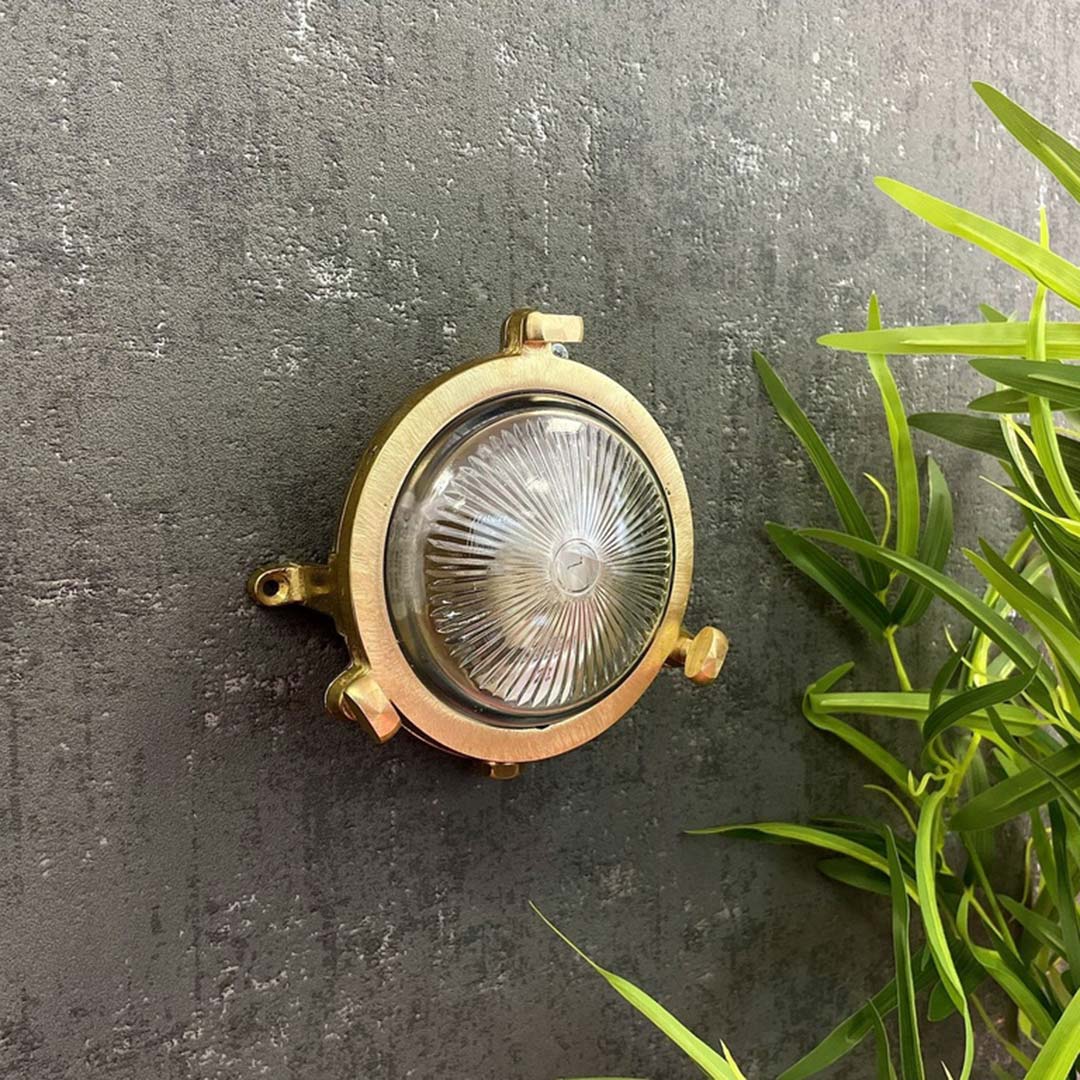 Atlantic Mini Plain Porthole Outdoor Wall Light