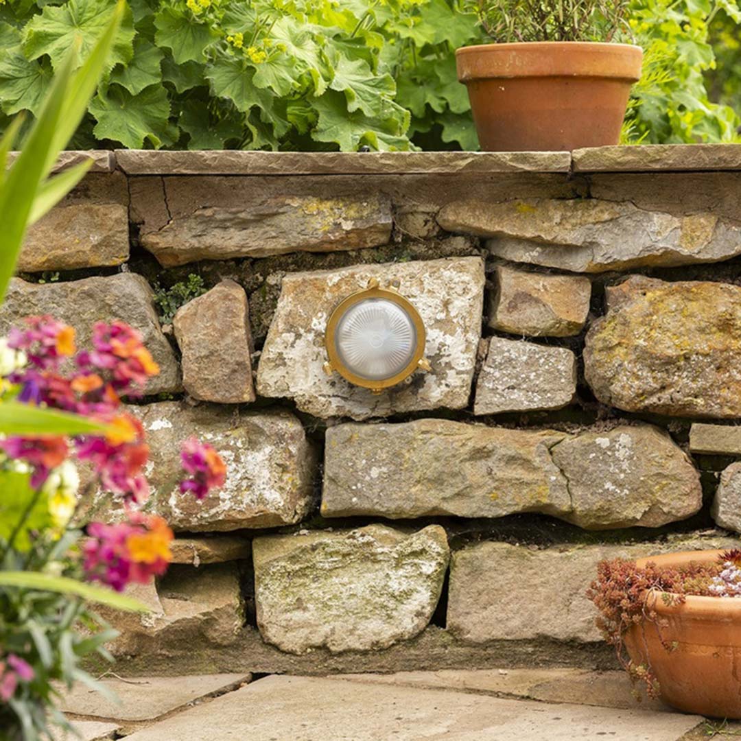 Atlantic Mini Plain Porthole Outdoor Wall Light