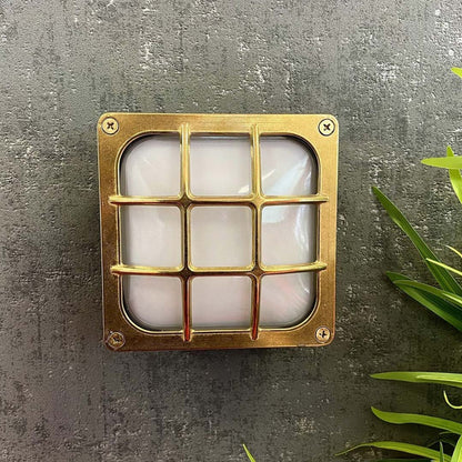 Atlantic Square Outdoor Wall Light