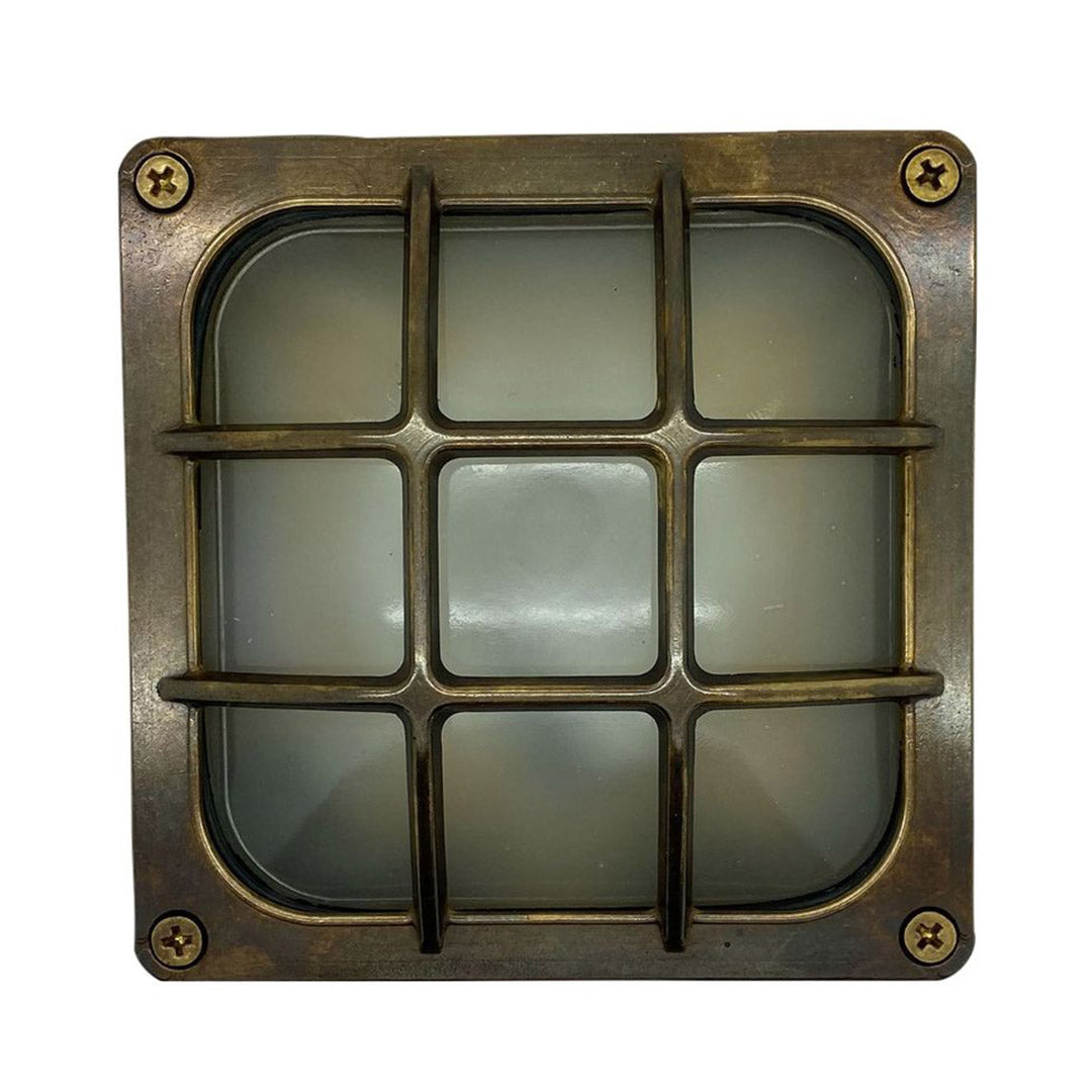 Atlantic Square Outdoor Wall Light