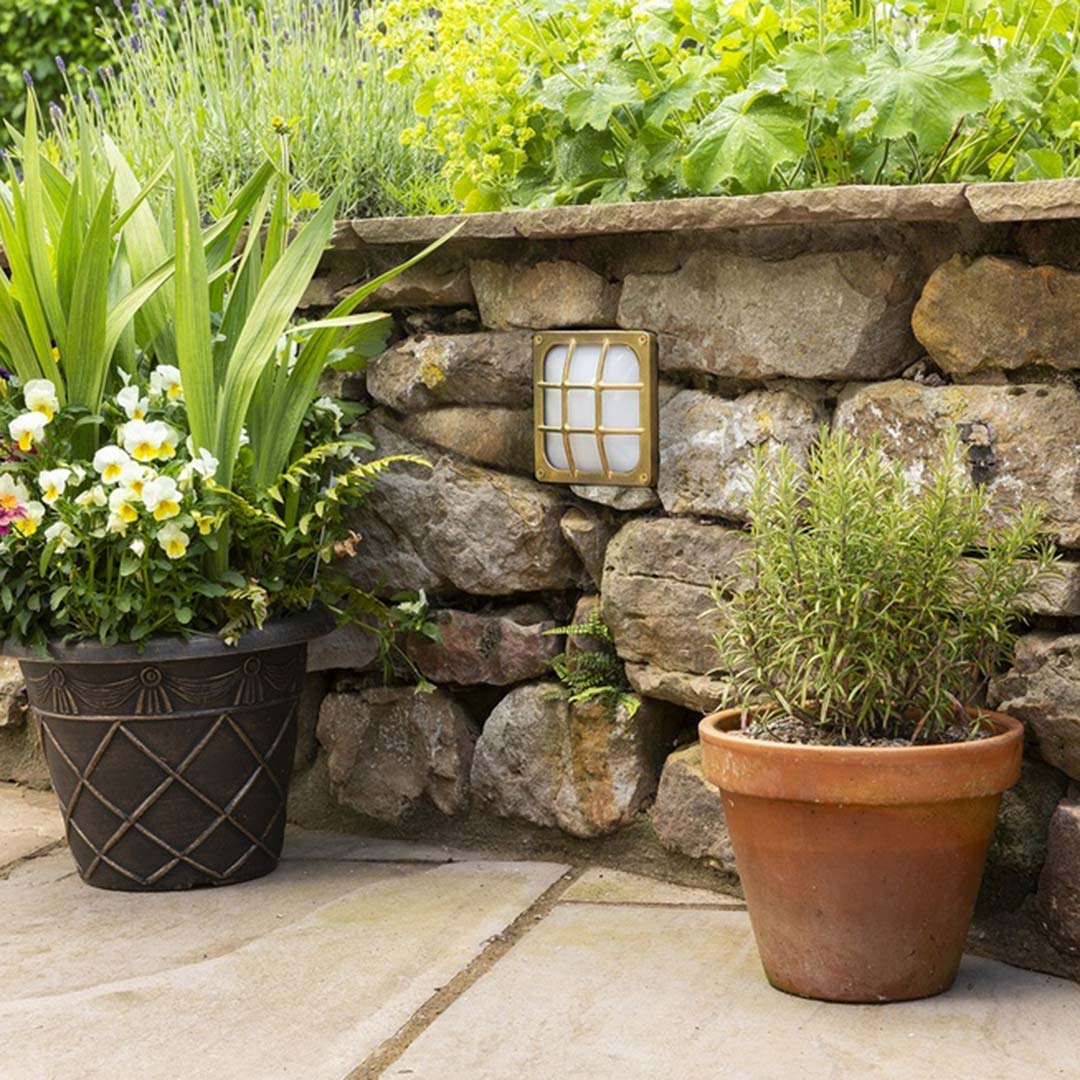 Atlantic Square Outdoor Wall Light