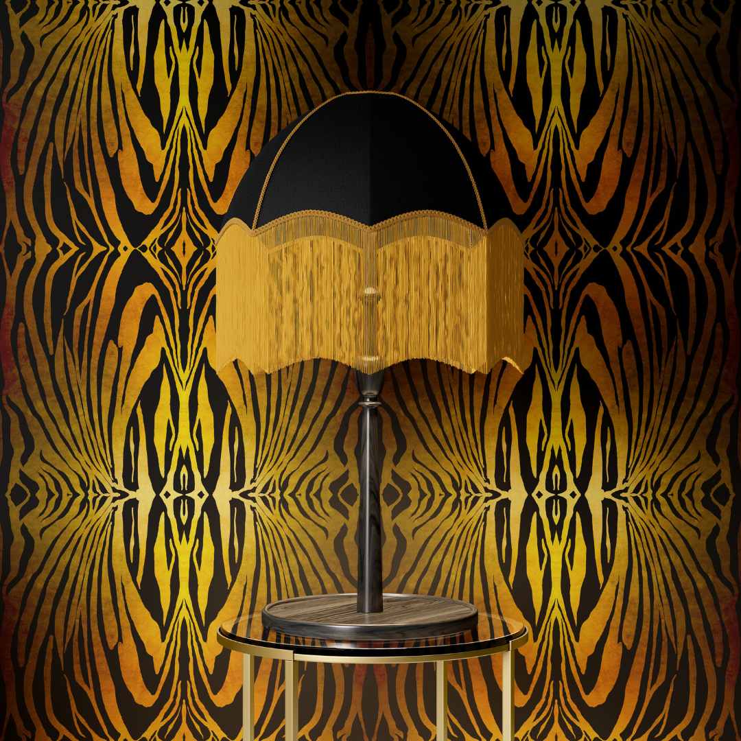 Aurelian Zebra Wallpaper - Liberty James Studio