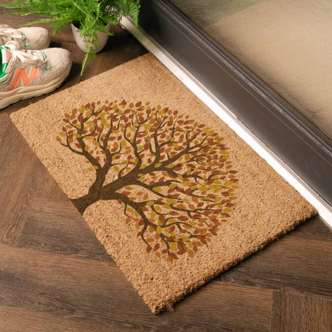 Autumnal Tree of Life Doormat