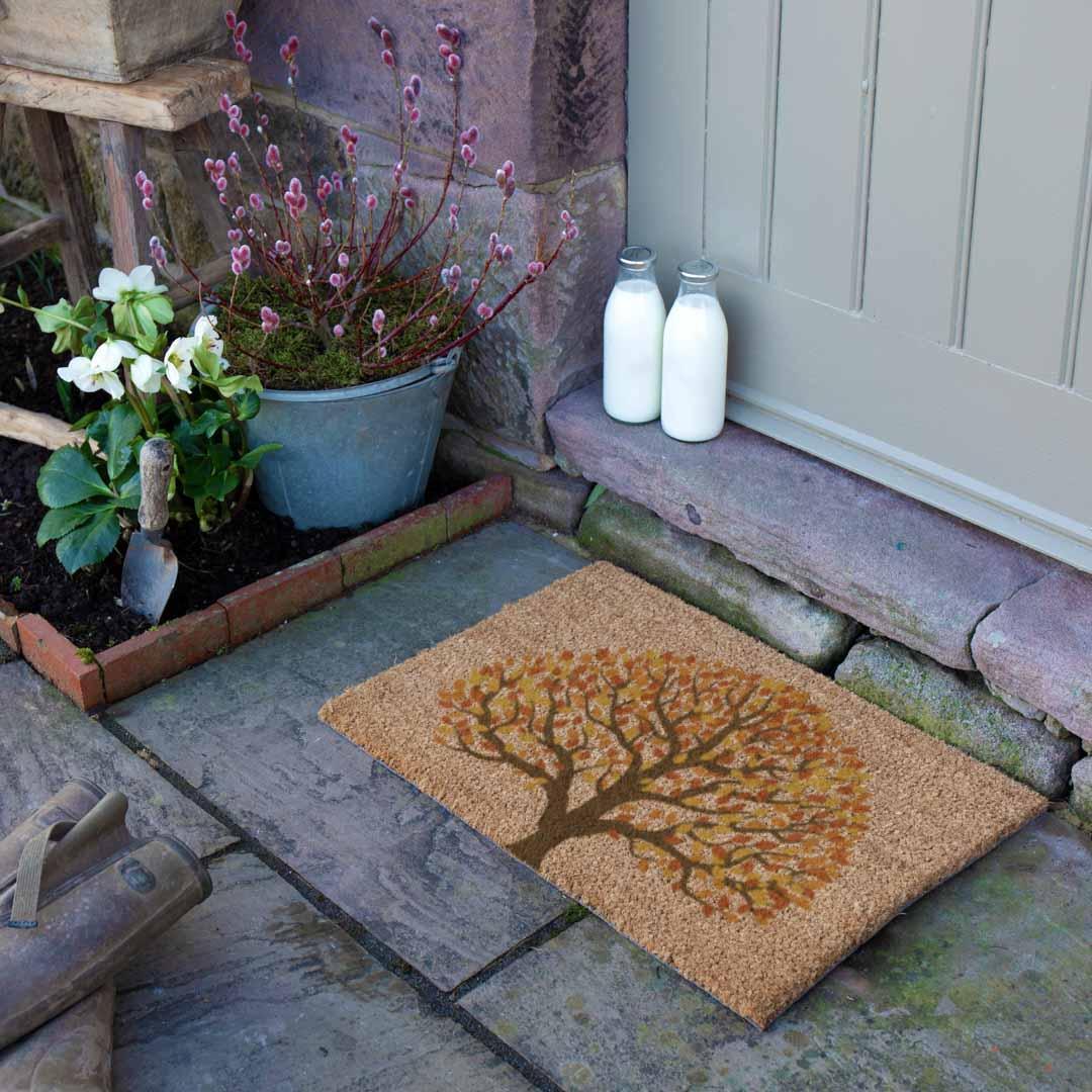 Autumnal Tree of Life Doormat