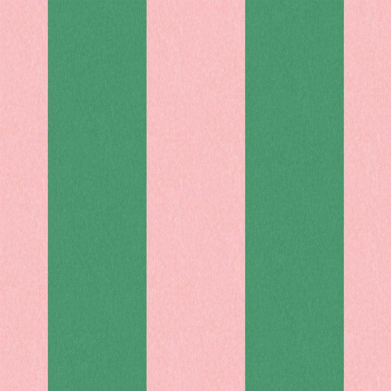 Awning Stripe Wallpaper - Watermelon