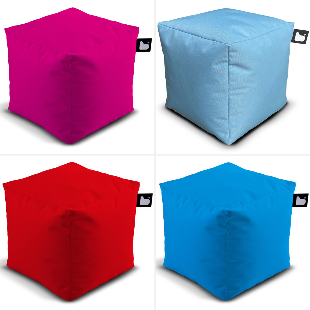 B-Box - Outdoor Bean Bag Footstool - Colour Range – Lime Lace