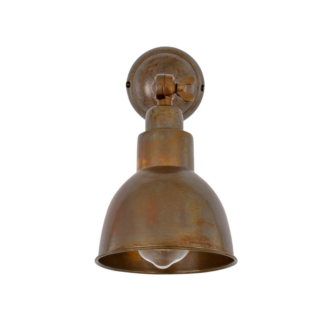 Baku Vintage Adjustable Brass Wall Light