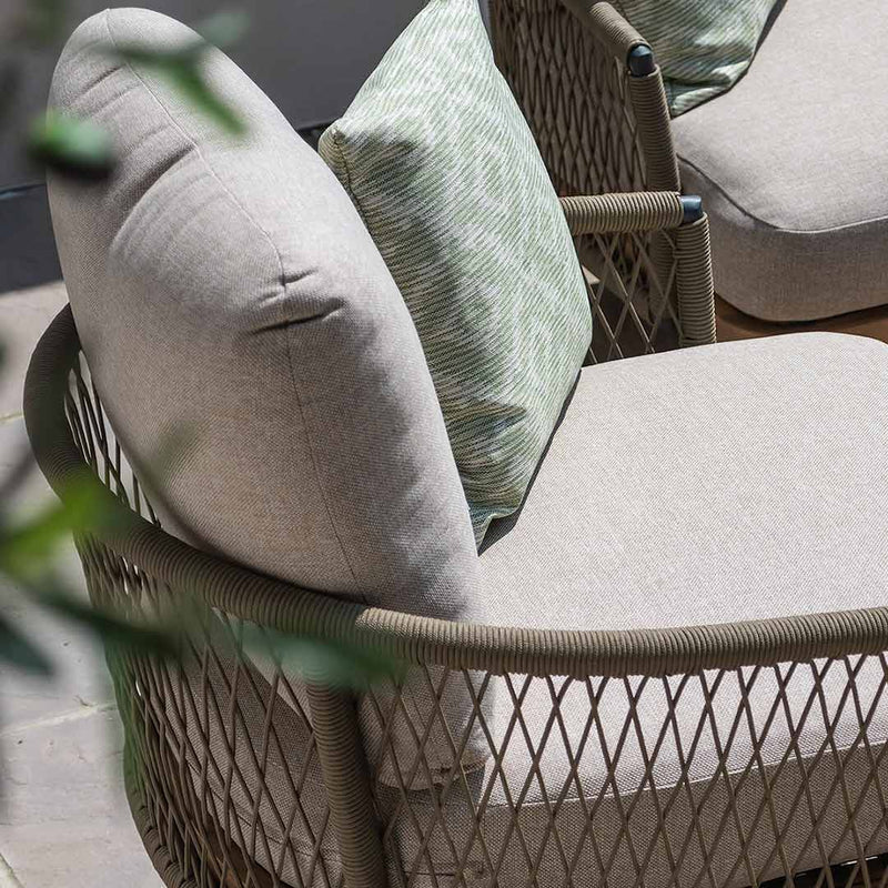 Bali Rope Weave 3 Seat Lounge Set