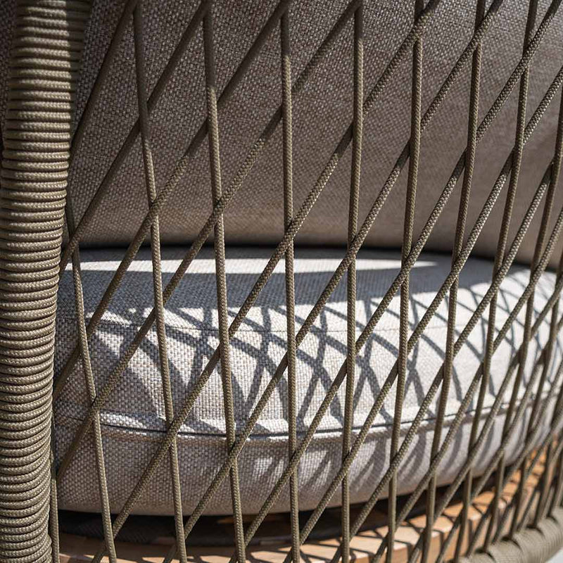 Bali Rope Weave 3 Seat Lounge Set