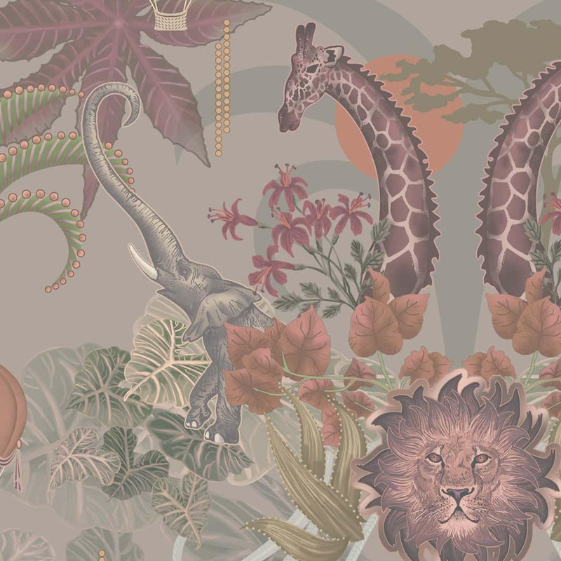 Balloon Safari Wallpaper - Becca Who