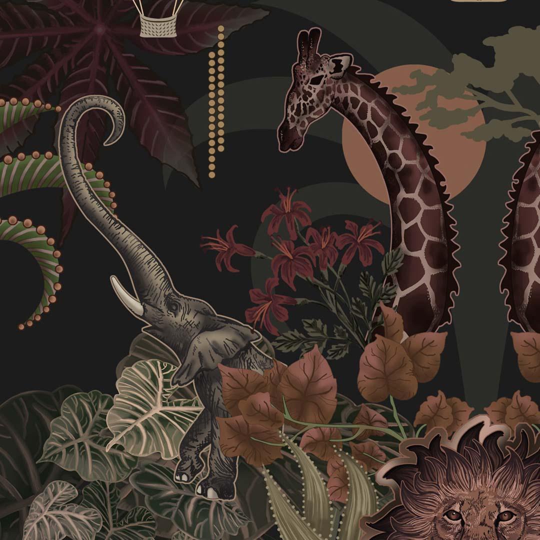 Balloon Safari Wallpaper - Becca Who