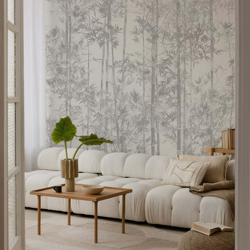 Bamboo Mural Wallpaper - Set of 3 Panels - Sian Zeng