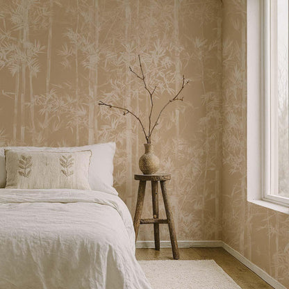 Bamboo Mural Wallpaper - Set of 3 Panels - Sian Zeng