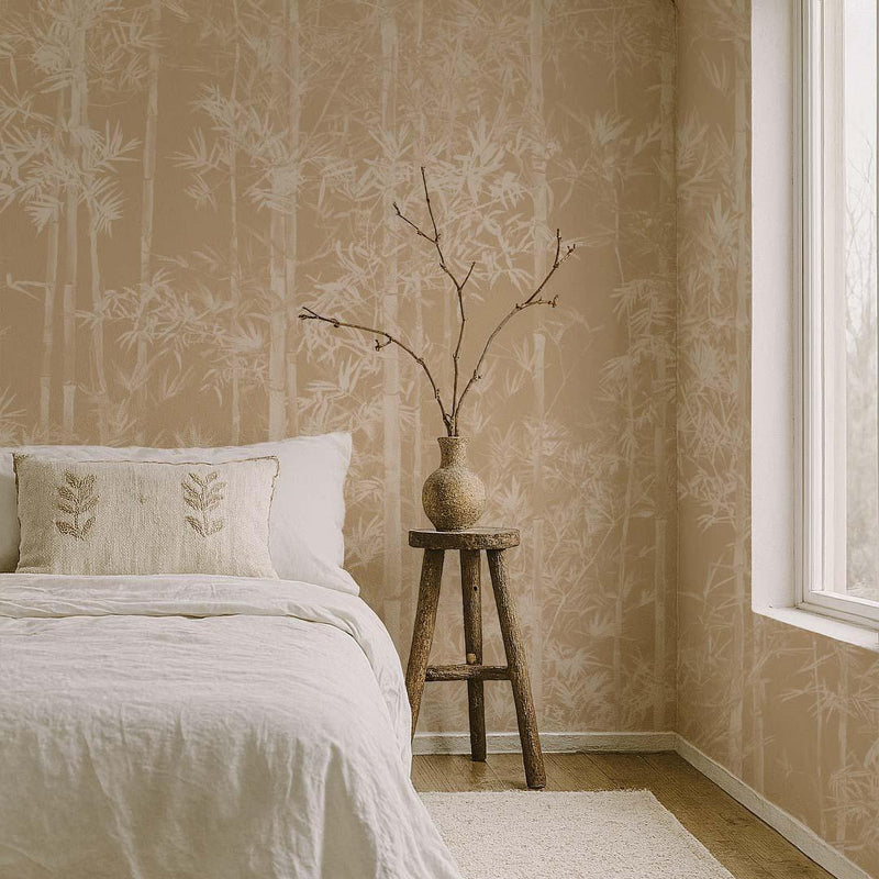 Bamboo Mural Wallpaper - Set of 3 Panels - Sian Zeng