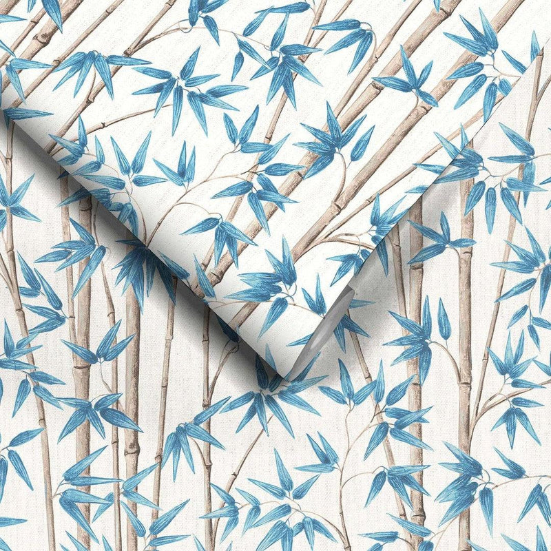 Bamboozle Wallpaper - Cornflower