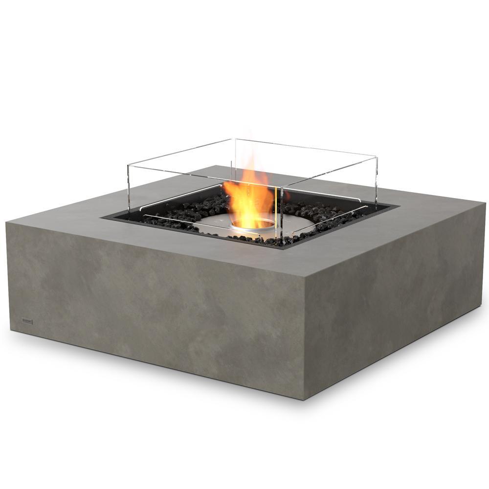 Base Bioethanol Fire Pit Table - Natural - EcoSmart Fire